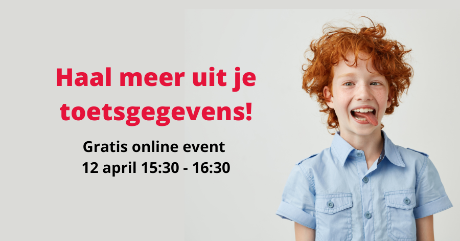 online event: haal meer uit je toetsgegevens! Boom LVS