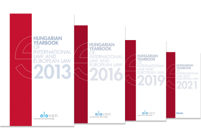 Hungarian Yearbook of International Law and European Law