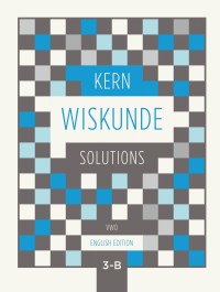 KERN Wiskunde oplossingenboek vwo 3 deel B - English edition