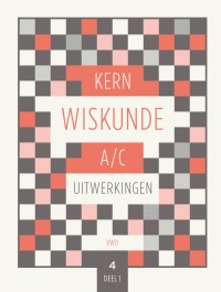 KERN Wiskunde uitwerkingenboek vwo 4 wiskunde A/C deel 1