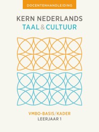 KERN Nederlands taal & cultuur 2e ed. docentenhandleiding vmbo-basis/kader 1