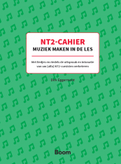 Omslag nt2-cahier muziek maken in de les