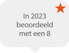 In 2023 beoordeeld met een 8