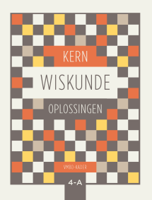 KERN Wiskunde oplossingenboek vmbo-kader 4 deel A