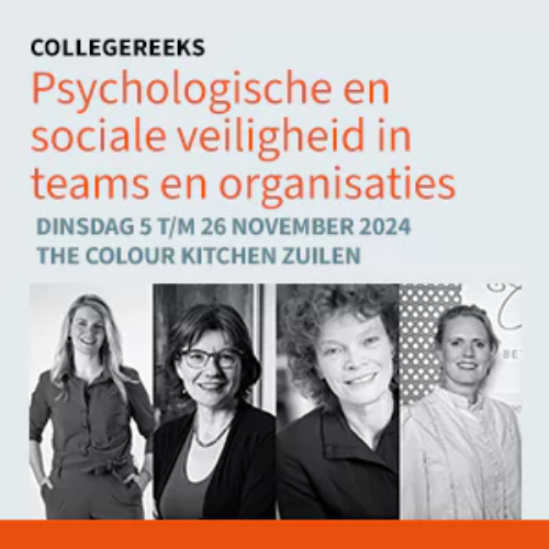 Headerafbeelding psychologische en sociale veiligheid in teams en organisaties.