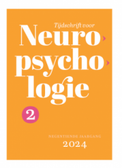 Omslag Tijdschrift voor Neuropsychologie nummer 2 2024