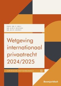 Wetgeving internationaal privaatrecht 2024/2025