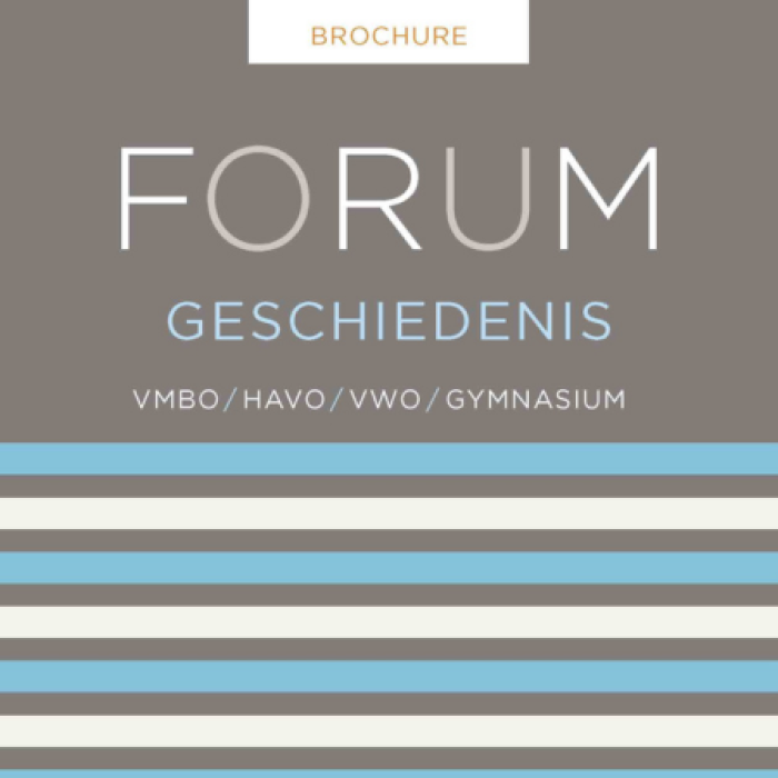 Brochure FORUM Geschiedenis