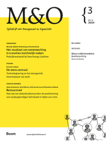 M&O, Tijdschrift voor Management en Organisatie