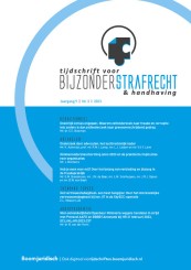 Tijdschrift voor Bijzonder Strafrecht & Handhaving (TBS&H)
