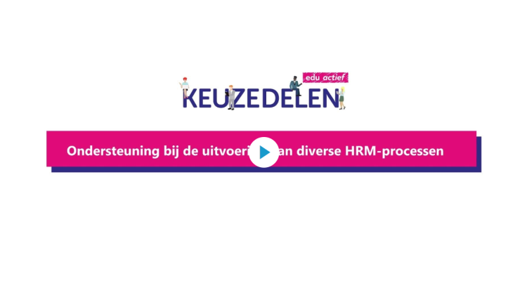 Ondersteuning bij de uitvoering van diverse HRM-processen