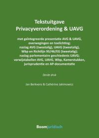 Tekstuitgave Privacyverordening & UAVG