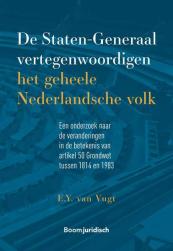 De Staten-Generaal vertegenwoordigen het geheele Nederlandsche volk