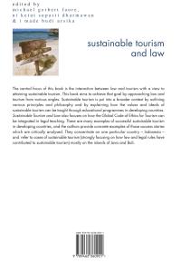 Sustainable Tourism and Law