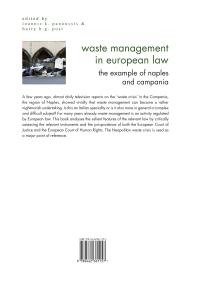 Waste Management in European Law