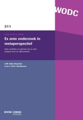 Ex ante onderzoek in metaperspectief