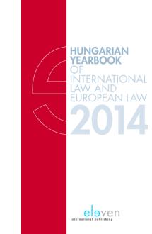 Hungarian Yearbook of International Law and European Law 2014