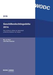 Geschilbeslechtingsdelta 2014