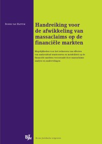 Handreiking voor de afwikkeling van massaclaims op de financiële markten