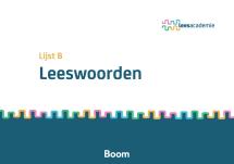 Leeswoordenlijst Pakket B