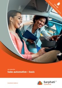 Sales Automotive - Basis | combipakket