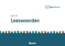 Leeswoordenlijst Pakket D