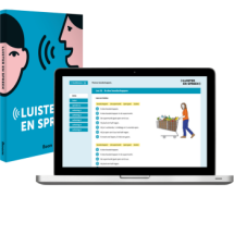 Luister en spreek - jaarlicentie + werkboek (set)