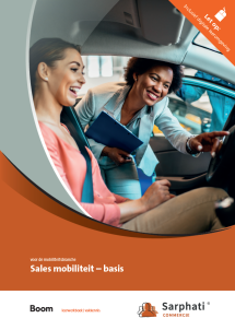 Sales mobiliteit – basis | combipakket