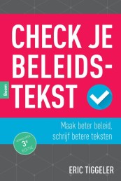 Check je beleidstekst (3e druk)_Eric Tiggeler_9789024439188