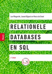 Relationele databases en SQL (4e druk)_Leo Wiegerink, Jeanot Bijpost_9789024429936
